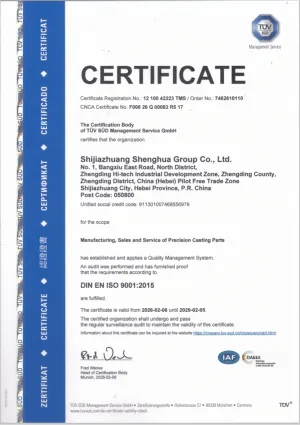 ISO9001 since 2000